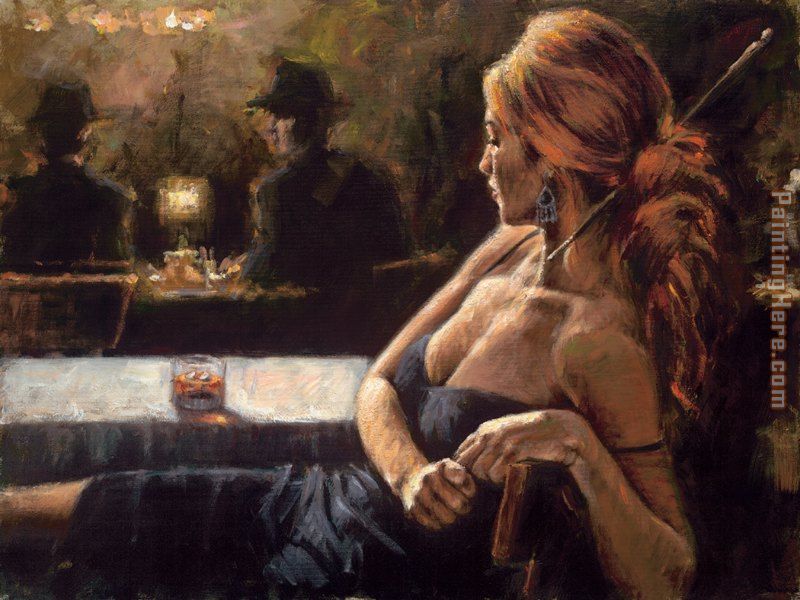 Cynzia at Las Brujas painting - Fabian Perez Cynzia at Las Brujas art painting